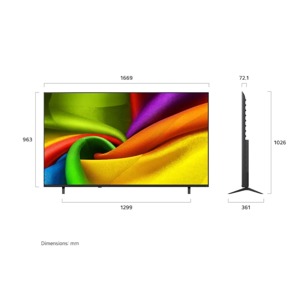 Телевизор NANO HD 75NU900B6LA.ARUG — изображение 1 из 3