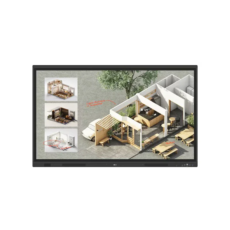 Интерактивный дисплей LG 75TR3DQ-B с активным экраном