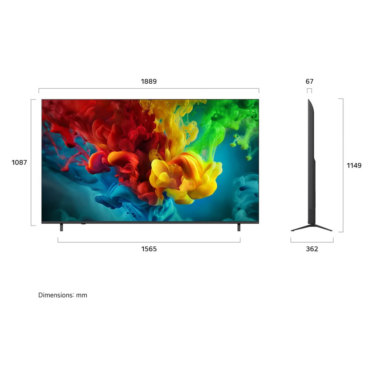 Телевизор QLED 85QNED83B6A.ARUG — изображение 1 из 21